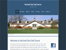 Tablet Screenshot of hartlandglen.com